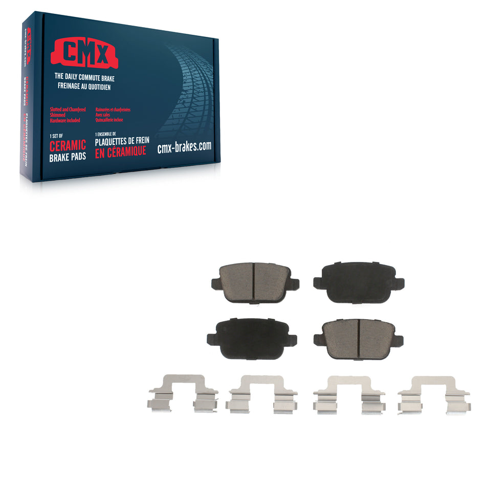 Rear Ceramic Disc Brake Pads CMX-D1314 For Land Rover LR2 Volvo S80