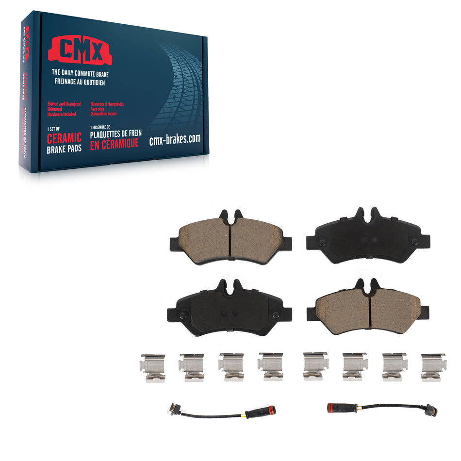 Rear Ceramic Disc Brake Pads CMX-D1317A For Mercedes-Benz Sprinter 2500 3500 Dodge Freightliner