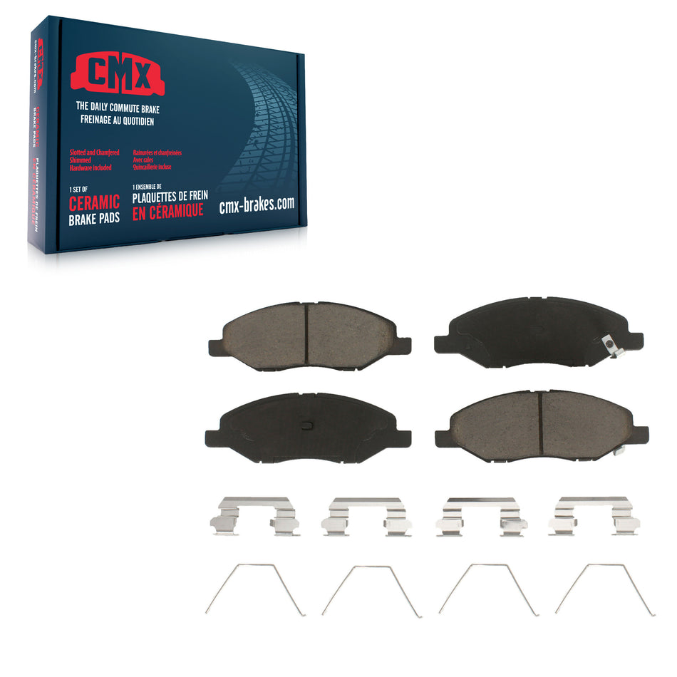 Front Ceramic Disc Brake Pads CMX-D1345 For Nissan Versa