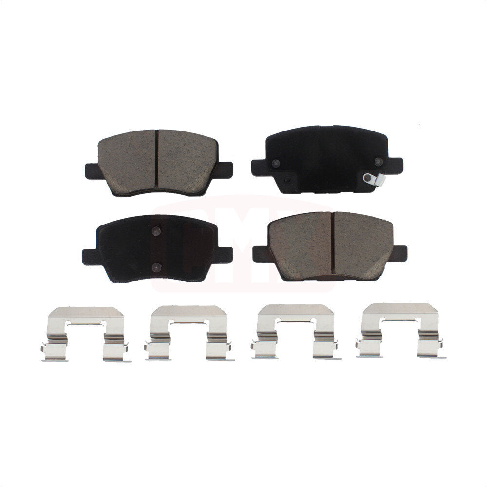 Front Ceramic Disc Brake Pads CMX-D1357 For 2006-2011 Mercedes-Benz B200 by CMX