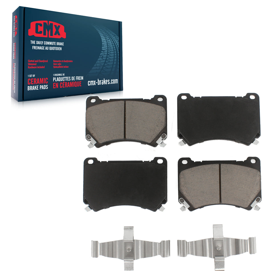 Front Ceramic Disc Brake Pads CMX-D1396 For Hyundai Genesis Equus
