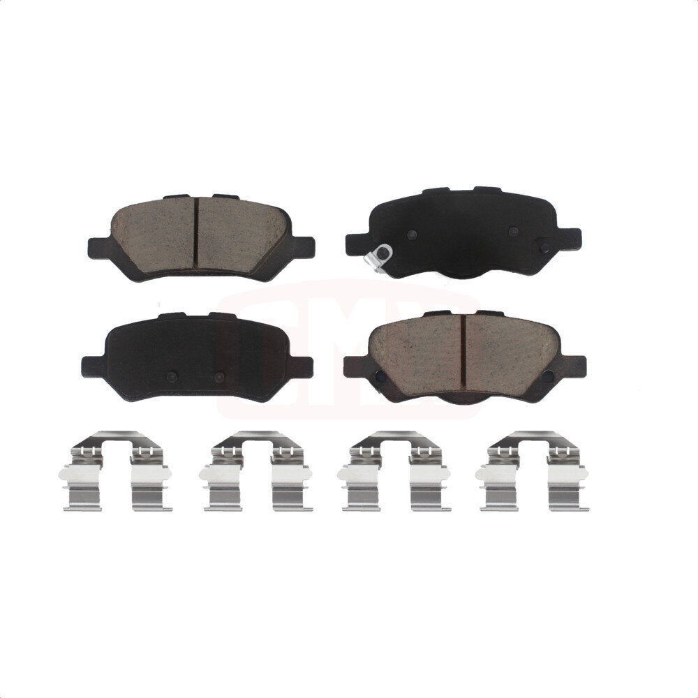 Rear Ceramic Disc Brake Pads CMX-D1402 For 2009-2016 Toyota Venza by CMX