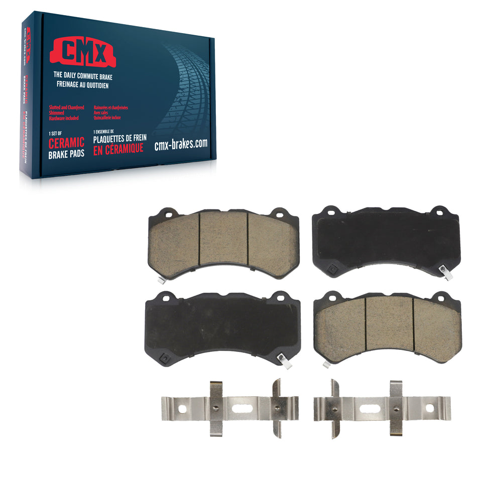 Front Ceramic Disc Brake Pads CMX-D1405 For Jeep Grand Cherokee Dodge Durango Chevrolet Charger CTS