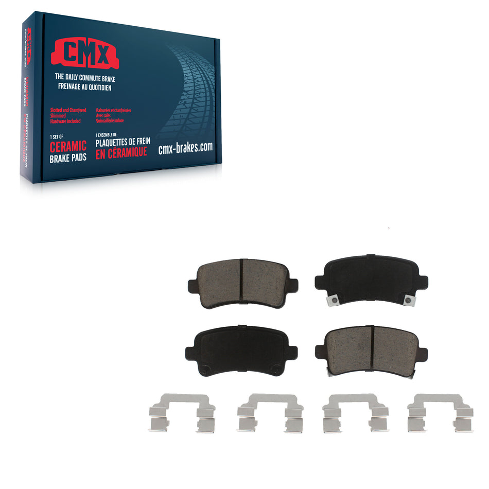 Rear Ceramic Disc Brake Pads CMX-D1430 For Chevrolet Buick Malibu Impala LaCrosse Regal Cadillac XTS