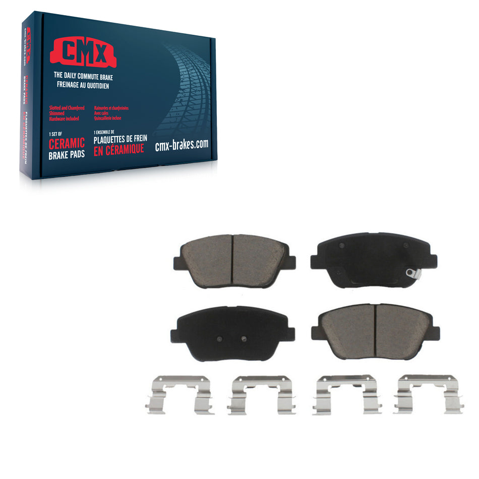 Front Ceramic Disc Brake Pads CMX-D1444 For Hyundai Sonata Kia Optima