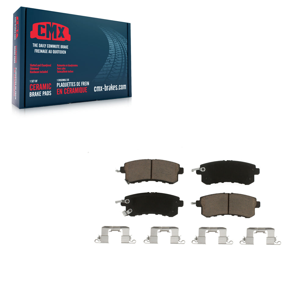 Rear Ceramic Disc Brake Pads CMX-D1510 For INFINITI QX80 Nissan Armada QX56