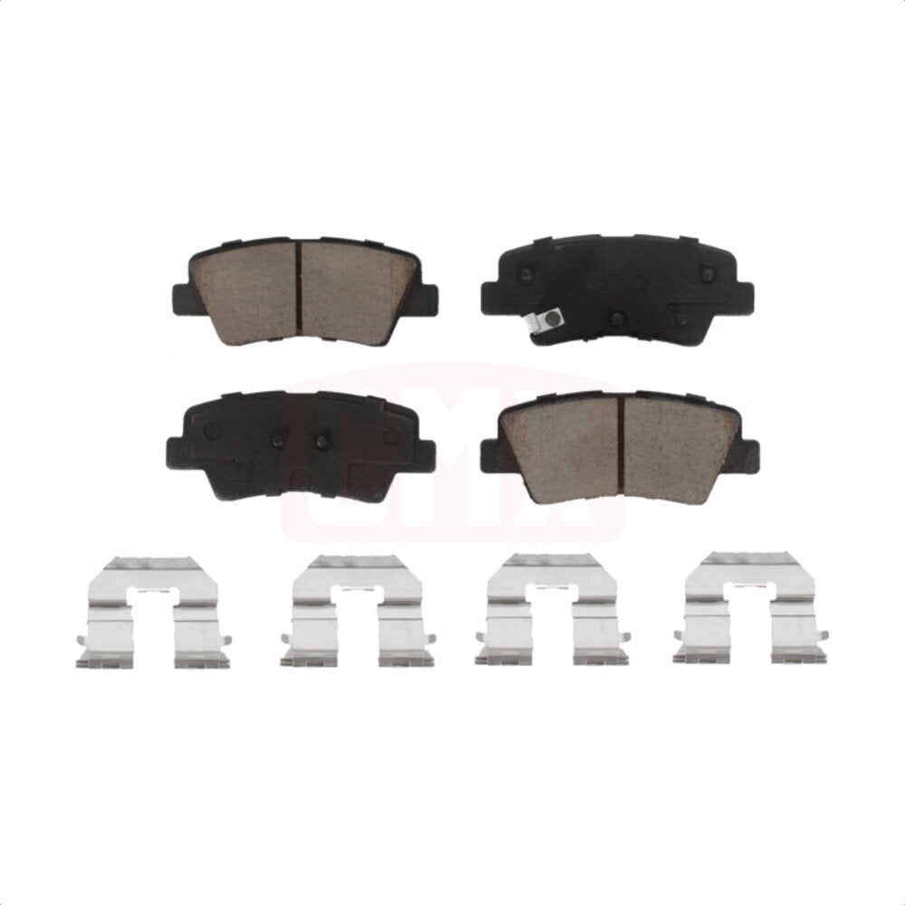 Rear Ceramic Disc Brake Pads CMX-D1544 For Hyundai Kia Elantra Optima Soul Sonata Forte Accent Rio Veloster GT Forte5 Cadenza Coupe Koup EV by CMX