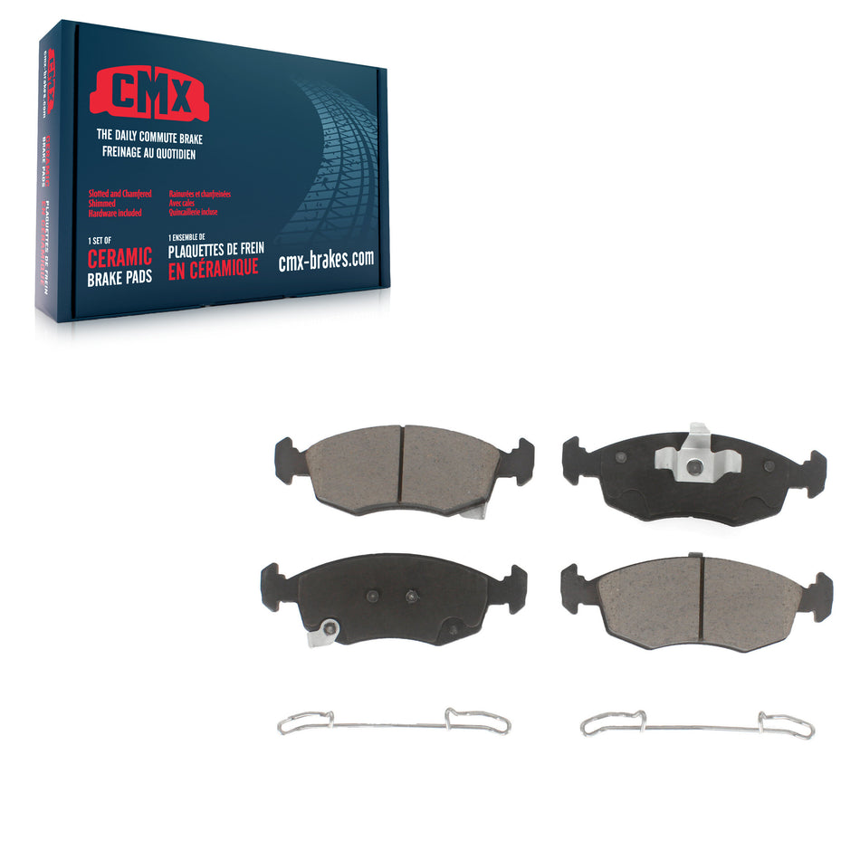 Front Ceramic Disc Brake Pads CMX-D1568 For Fiat 500