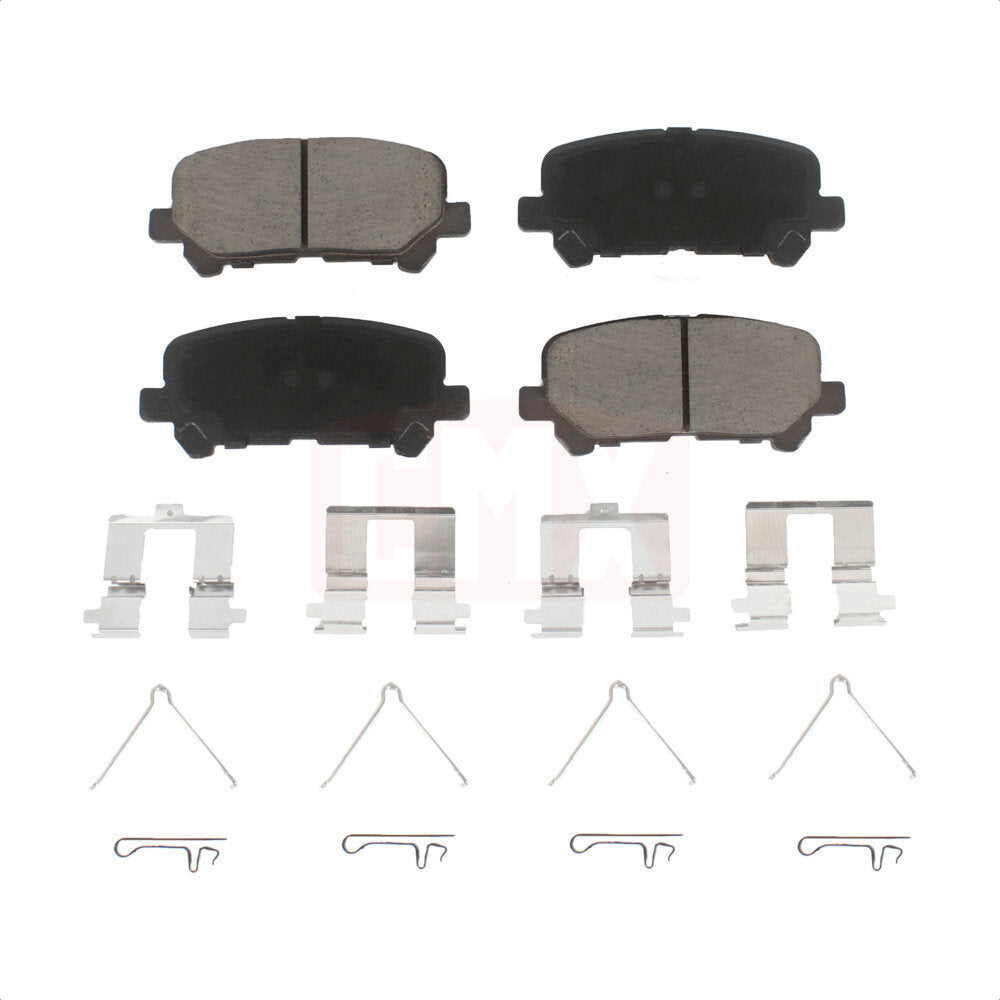 Rear Ceramic Disc Brake Pads CMX-D1585 For Honda Odyssey Pilot Acura MDX ZDX by CMX