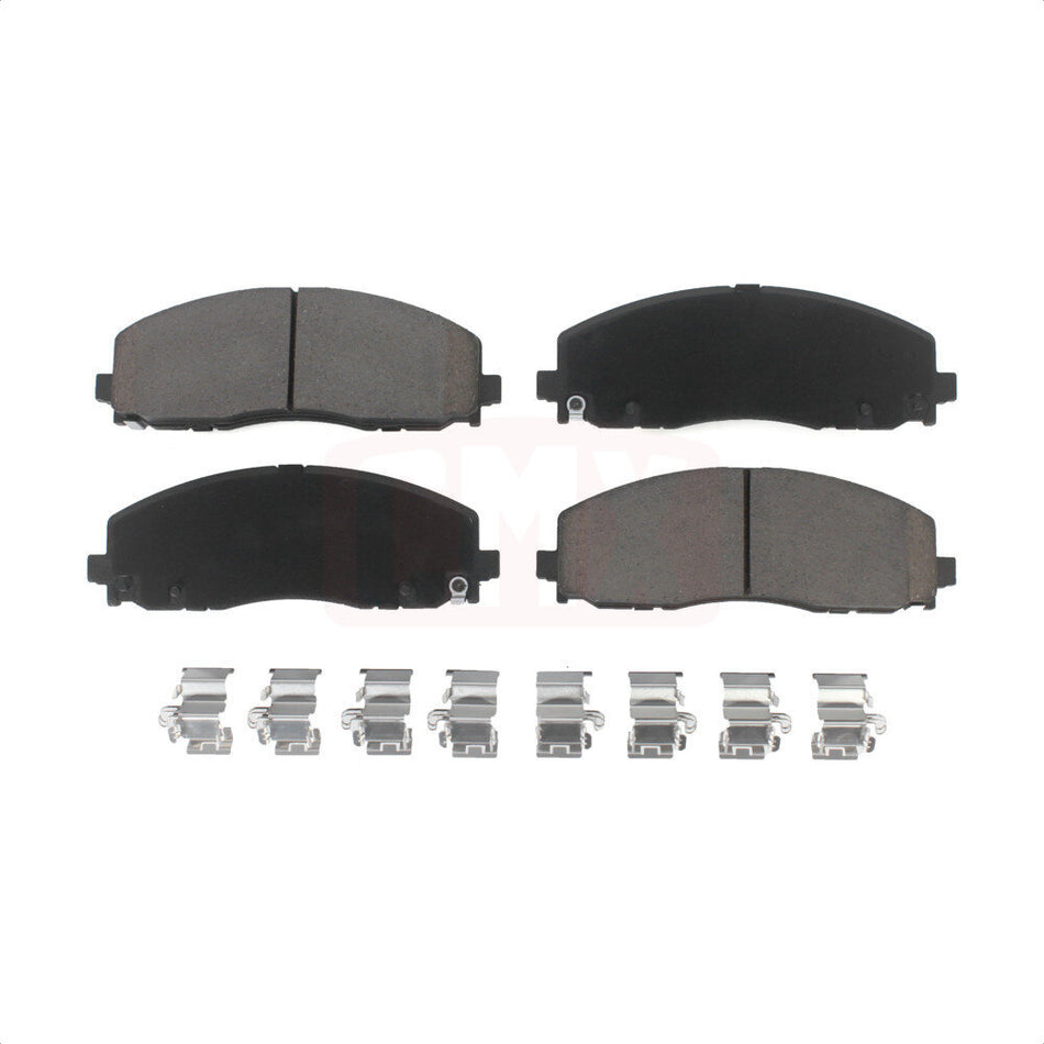 Front Ceramic Disc Brake Pads CMX-D1589 For Dodge Grand Caravan Chrysler Journey Town & Country Jeep Pacifica Wrangler Gladiator Ram C/V Volkswagen Routan Voyager by CMX