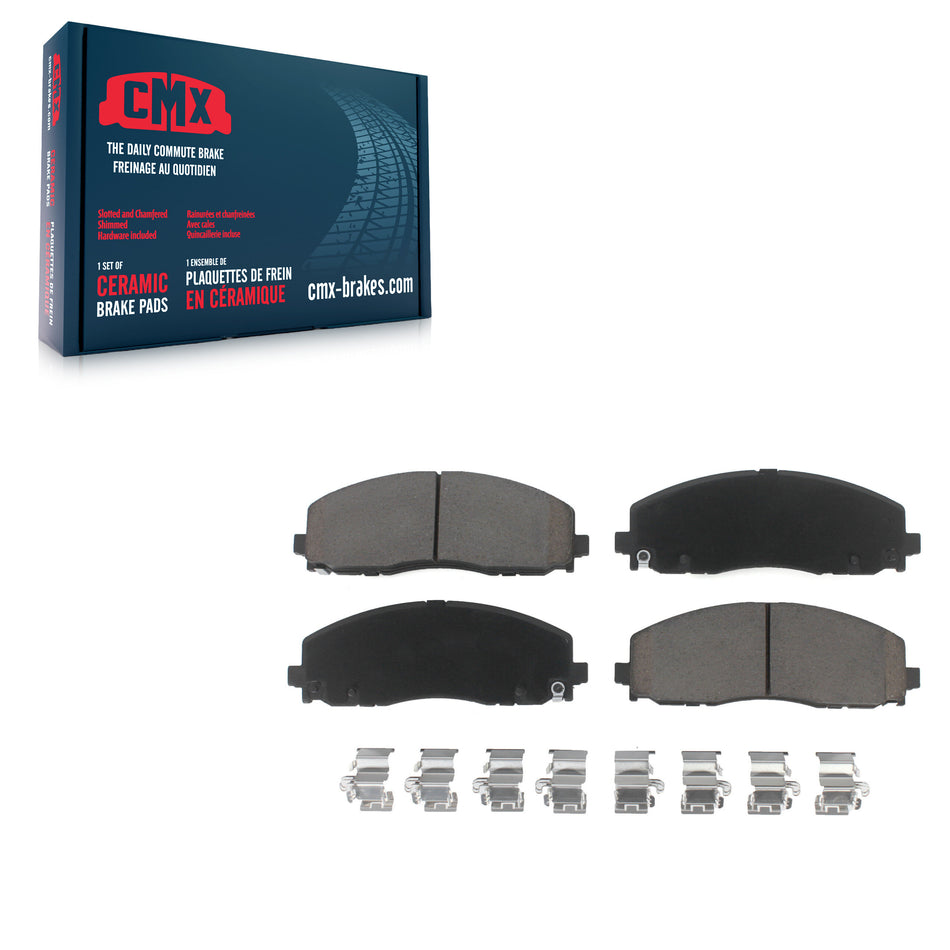 Front Ceramic Disc Brake Pads CMX-D1589 For Dodge Grand Caravan Jeep Journey Wrangler Chrysler Town