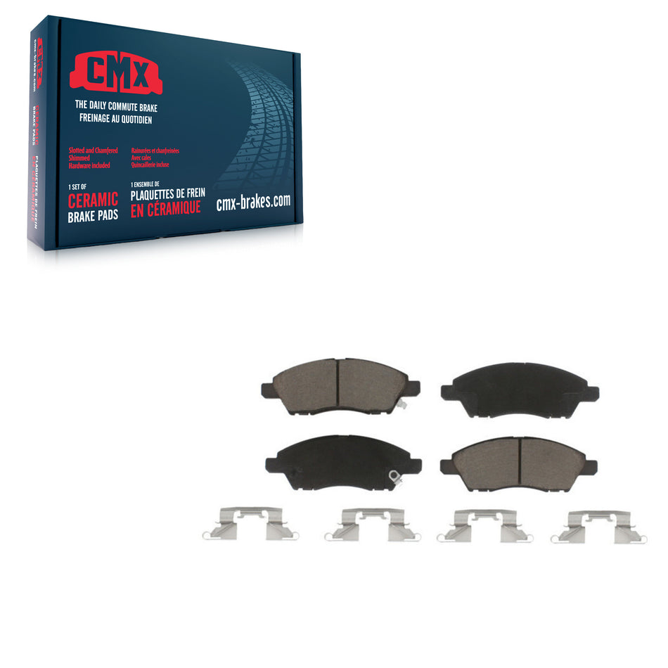 Front Ceramic Disc Brake Pads CMX-D1592 For Nissan Micra Versa Note