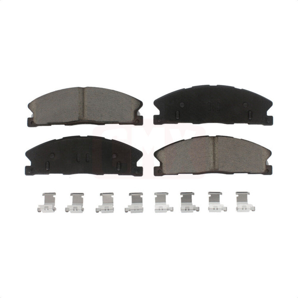 Front Ceramic Disc Brake Pads CMX-D1611 For Ford Explorer Taurus Flex Police Interceptor Utility Lincoln Sedan MKS MKT Special Service by CMX