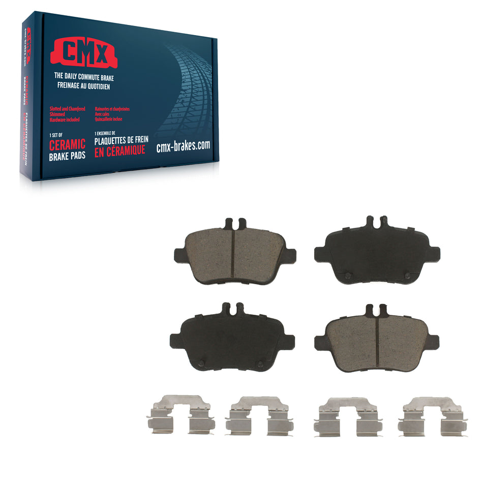 Rear Ceramic Disc Brake Pads CMX-D1646 For Mercedes-Benz GLA250 CLA250 B250 INFINITI QX30 SLK350 B