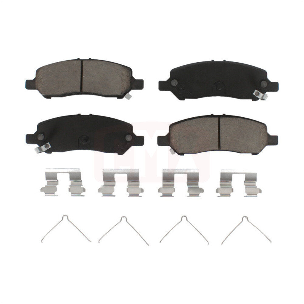 Rear Ceramic Disc Brake Pads CMX-D1647 For 2013-2016 Dodge Dart by CMX