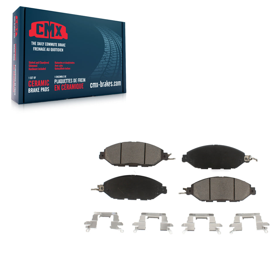 Front Ceramic Disc Brake Pads CMX-D1649 For Nissan Murano Pathfinder INFINITI QX60 JX35