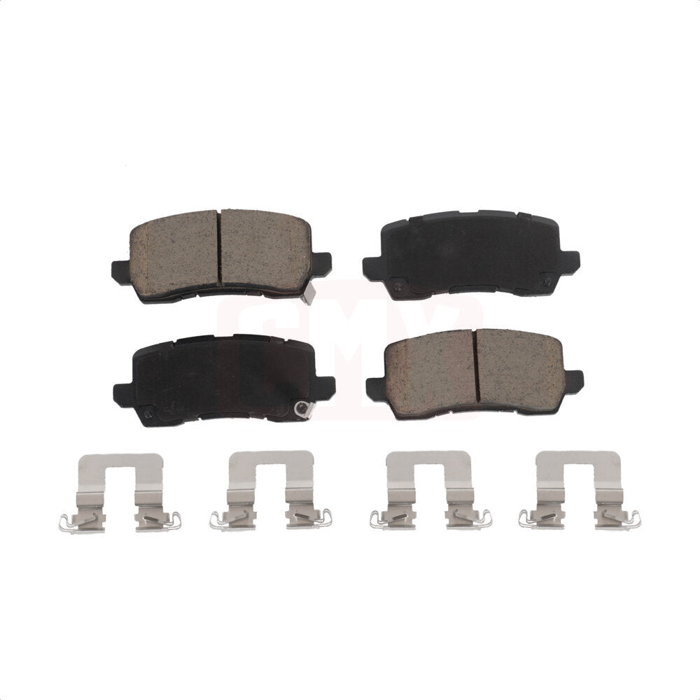 Rear Ceramic Disc Brake Pads CMX-D1698 For Acura Honda Odyssey TLX MDX RLX by CMX