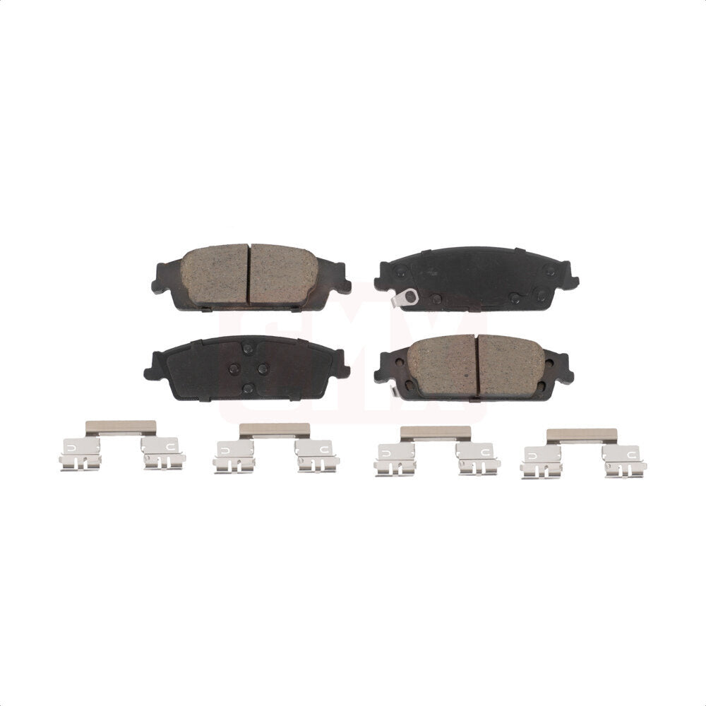 Rear Ceramic Disc Brake Pads CMX-D1707 For Chevrolet Silverado 1500 GMC Sierra Tahoe Suburban Yukon Cadillac XL Escalade ESV LD Limited by CMX