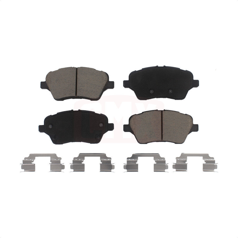 Front Ceramic Disc Brake Pads CMX-D1730 For 2014-2019 Ford Fiesta ST by CMX