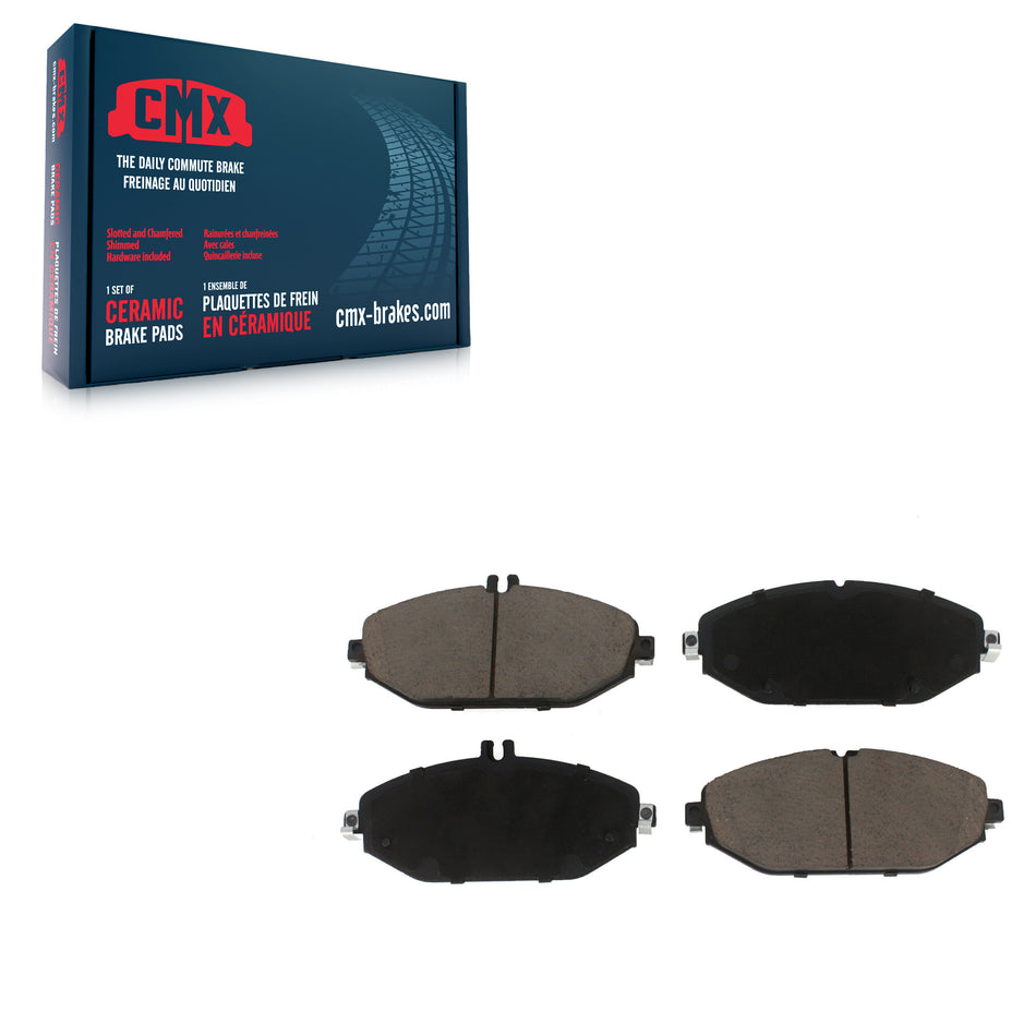 Front Ceramic Disc Brake Pads CMX-D1794 For 2015-2021 Mercedes-Benz C300 Without Sport Package