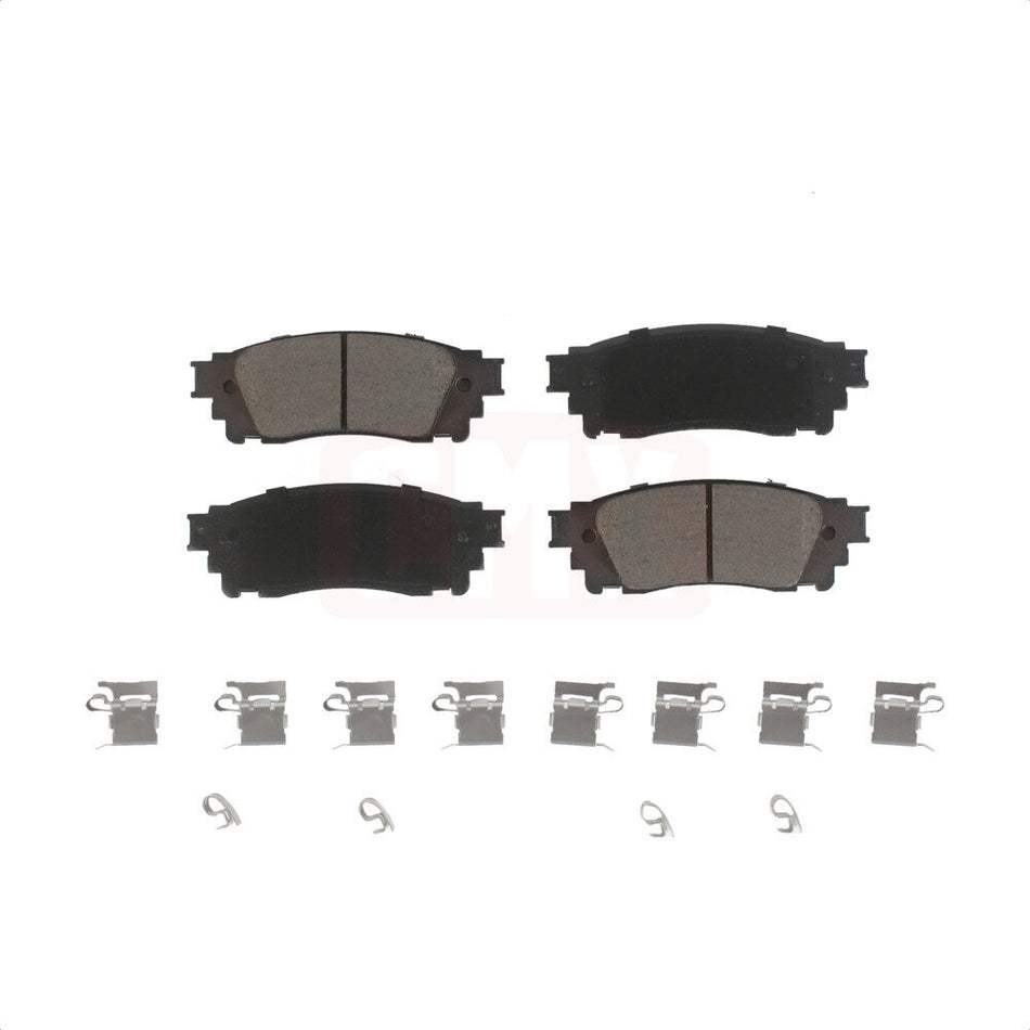 Rear Ceramic Disc Brake Pads CMX-D1805 For Toyota Camry RAV4 Lexus NX200t C-HR NX300 ES350 Avalon NX300h ES300h UX250h UX200 Venza ES250 Corolla Cross by CMX