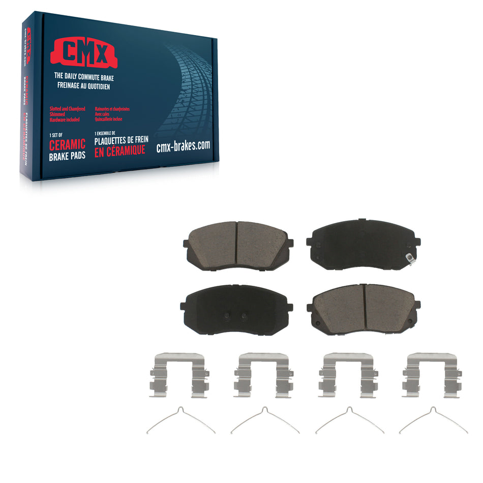 Front Ceramic Disc Brake Pads CMX-D1826 For Hyundai Kona Electric Sonata Kia Optima Niro EV