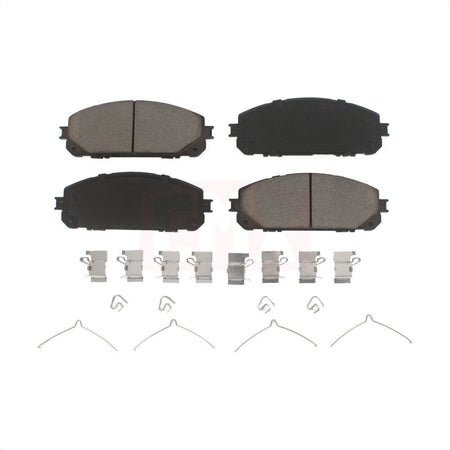 Front Ceramic Disc Brake Pads CMX-D1843 For 2014-2022 Jeep Cherokee With Dual Piston Caliper by CMX