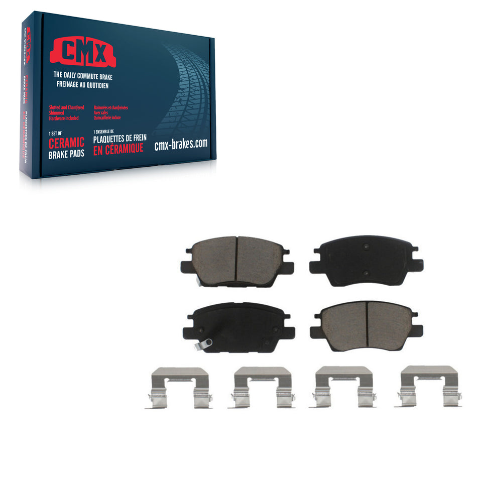 Front Ceramic Disc Brake Pads CMX-D1844 For Chevrolet Cruze Bolt EV EUV Volt