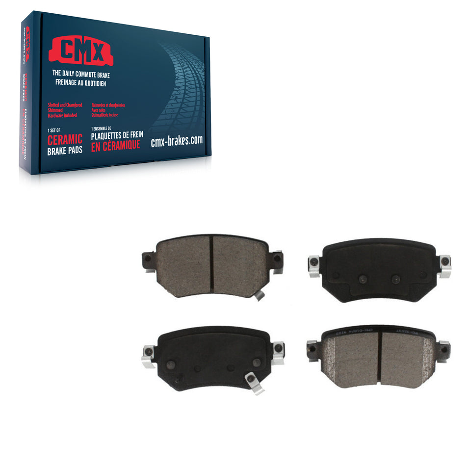 Rear Ceramic Disc Brake Pads CMX-D1874 For 2016-2021 Mazda 6
