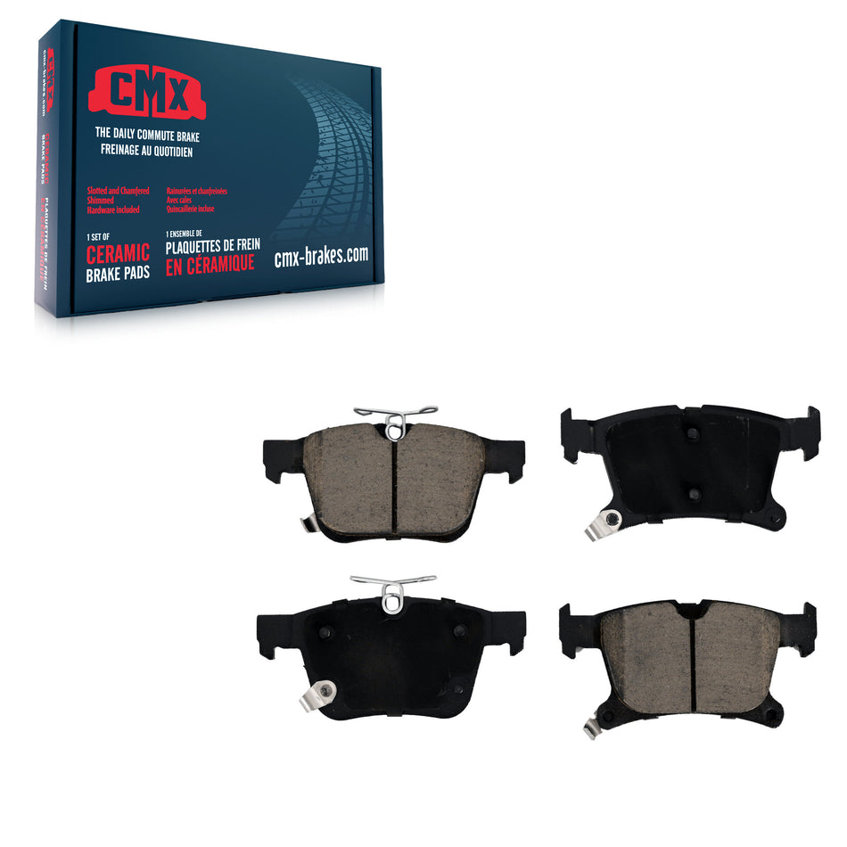 Rear Ceramic Disc Brake Pads CMX-D1901 For Chrysler Pacifica Grand Caravan Voyager