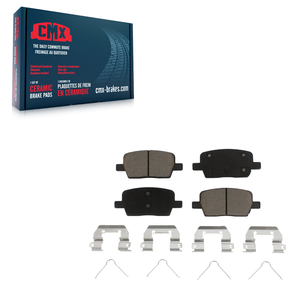 Rear Ceramic Disc Brake Pads CMX-D1914 For Chevrolet Cadillac XT5 Traverse GMC Acadia Camaro Blazer