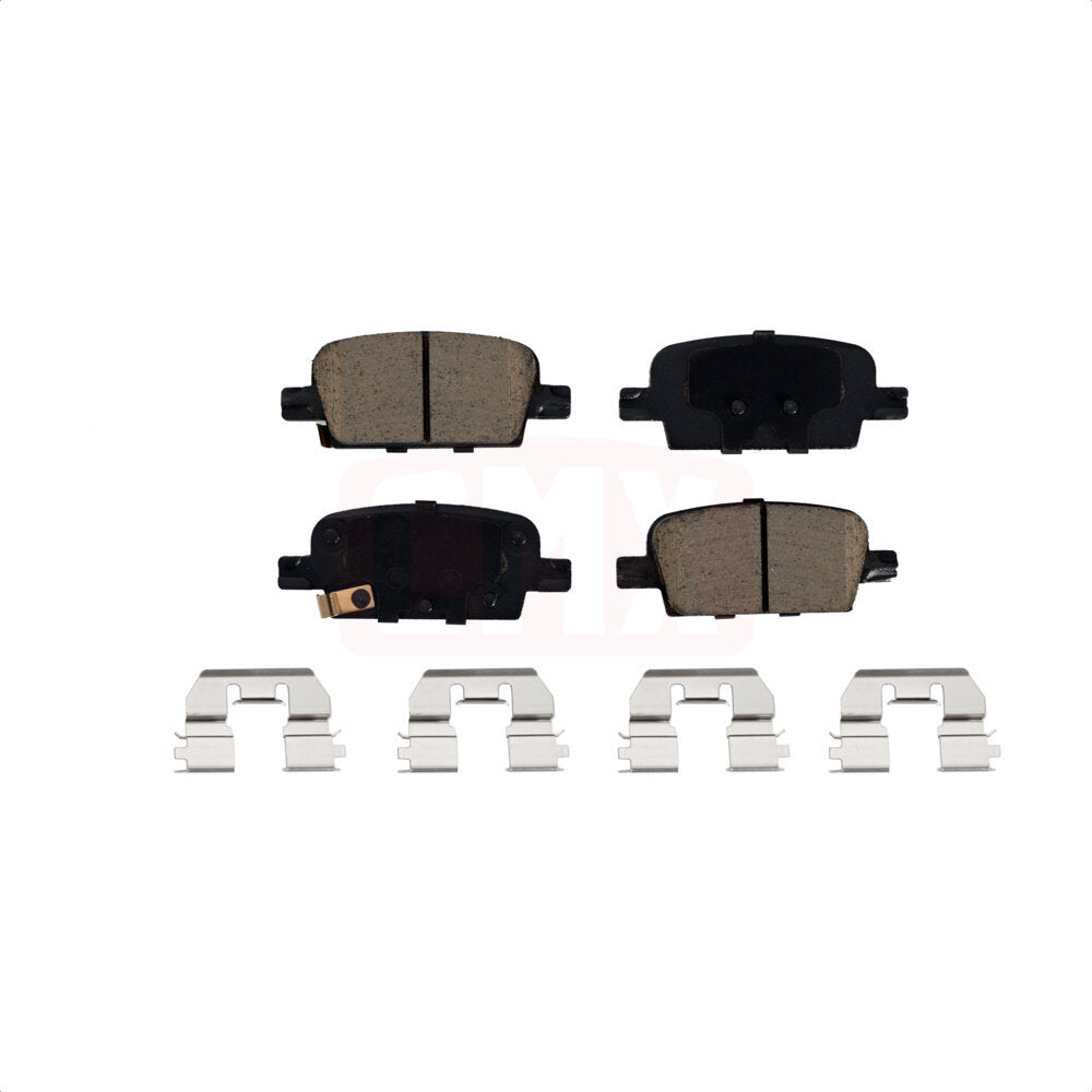 Rear Ceramic Disc Brake Pads CMX-D1921 For 2016-2022 Chevrolet Malibu With Manual Parking by CMX