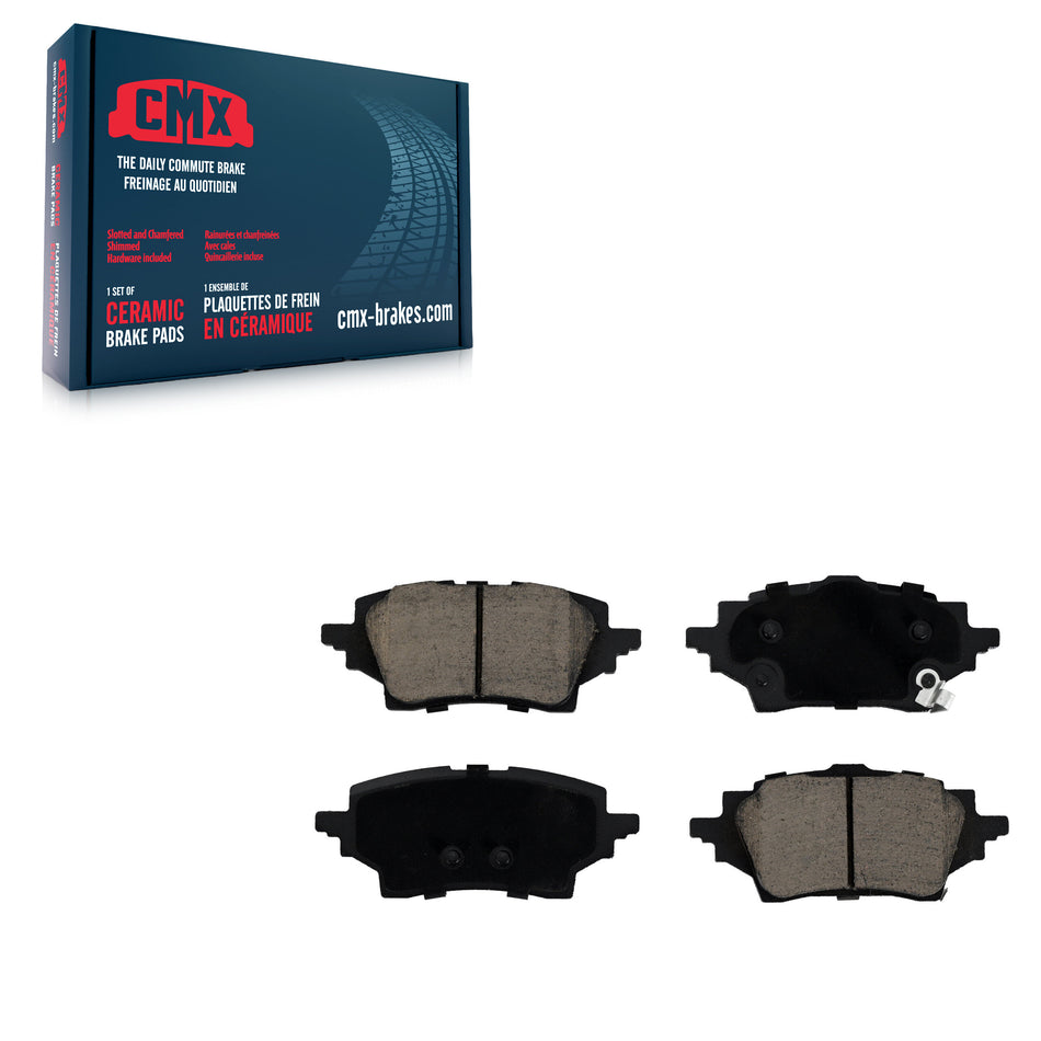 Rear Ceramic Disc Brake Pads CMX-D2202 For Toyota C-HR