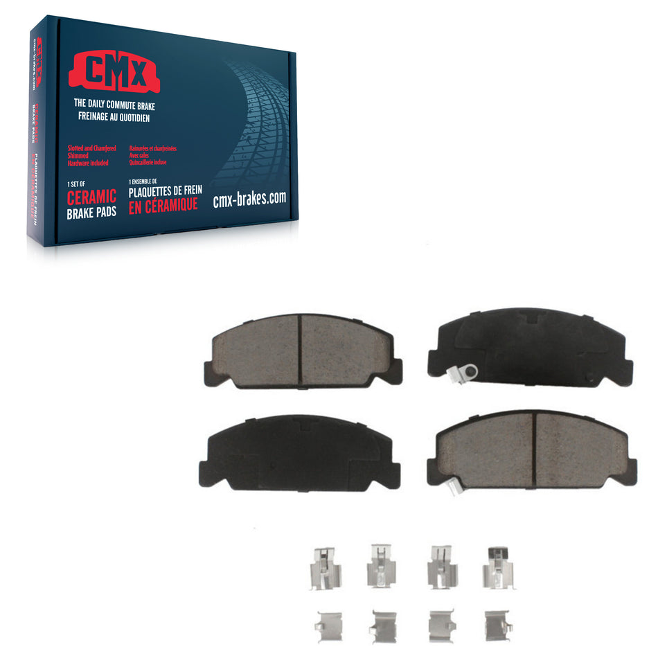 Front Ceramic Disc Brake Pads CMX-D273 For Honda Civic del Sol CRX Accord