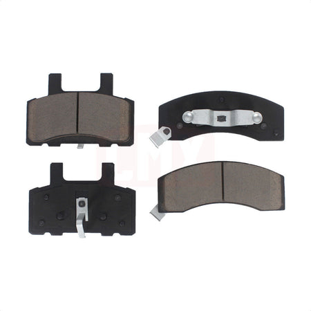 Front Ceramic Disc Brake Pads CMX-D370 For Chevrolet GMC Dodge Tahoe K2500 Ram 2500 C2500 K1500 Suburban C3500 K3500 Express 3500 C1500 Savana Yukon R2500 C35 by CMX