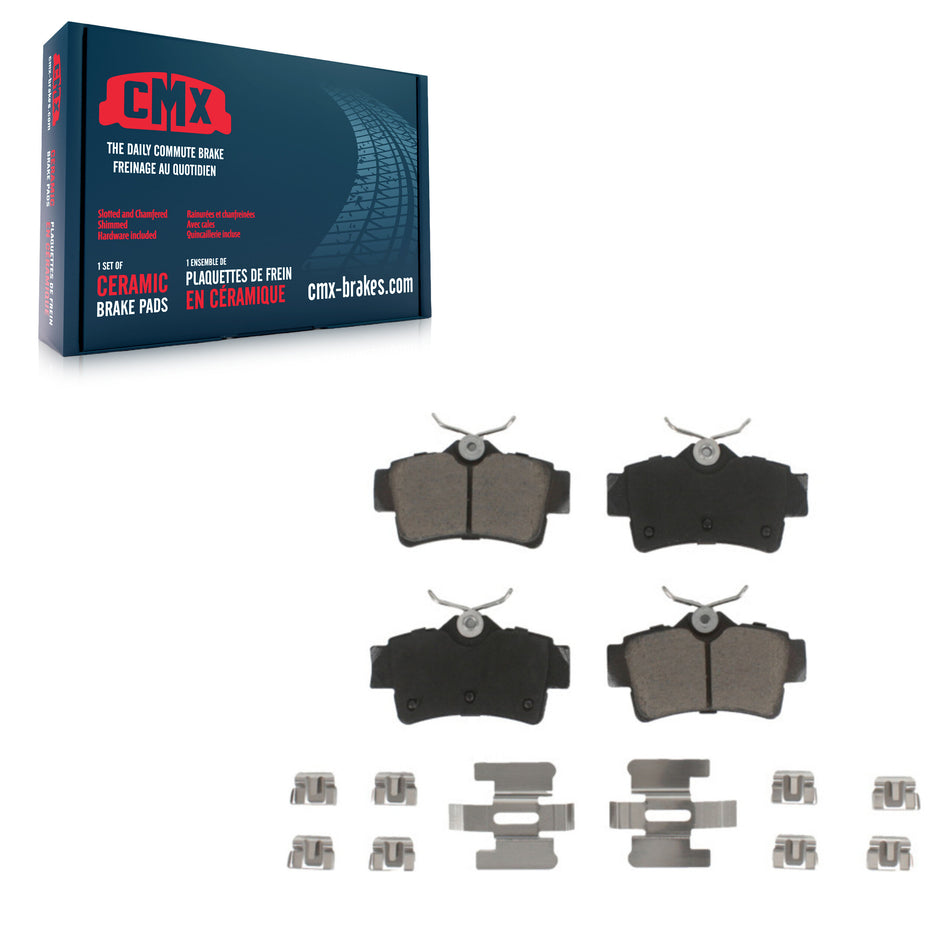 Rear Ceramic Disc Brake Pads CMX-D627 For Ford Mustang