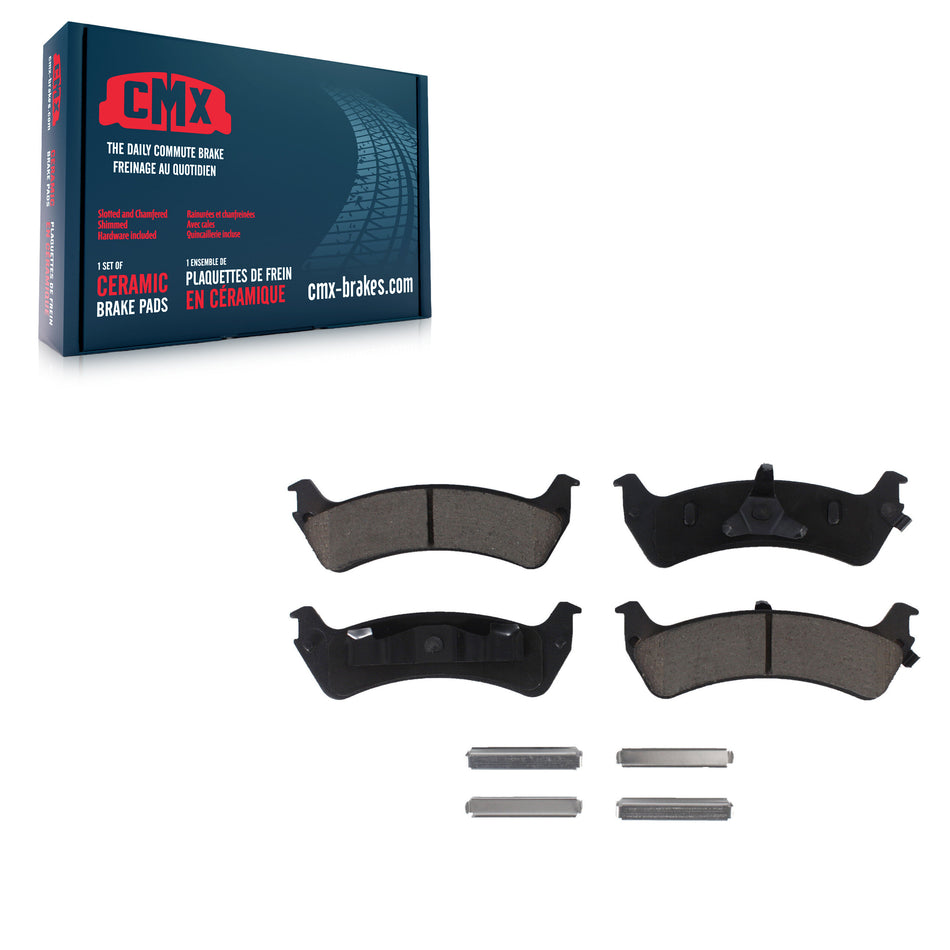 Rear Ceramic Disc Brake Pads CMX-D667 For Ford Ranger Explorer Sport Mercury Mountaineer