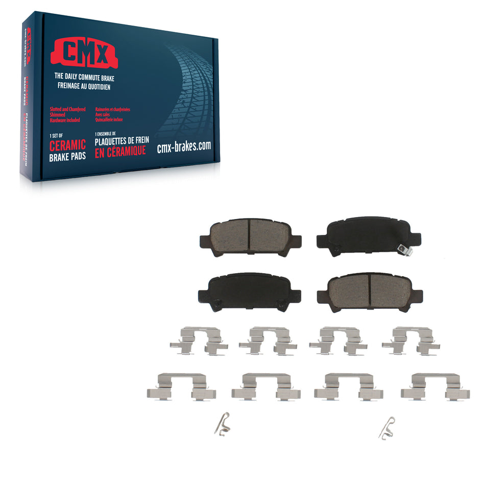 Rear Ceramic Disc Brake Pads CMX-D770 For Subaru Legacy Forester Impreza Outback Baja