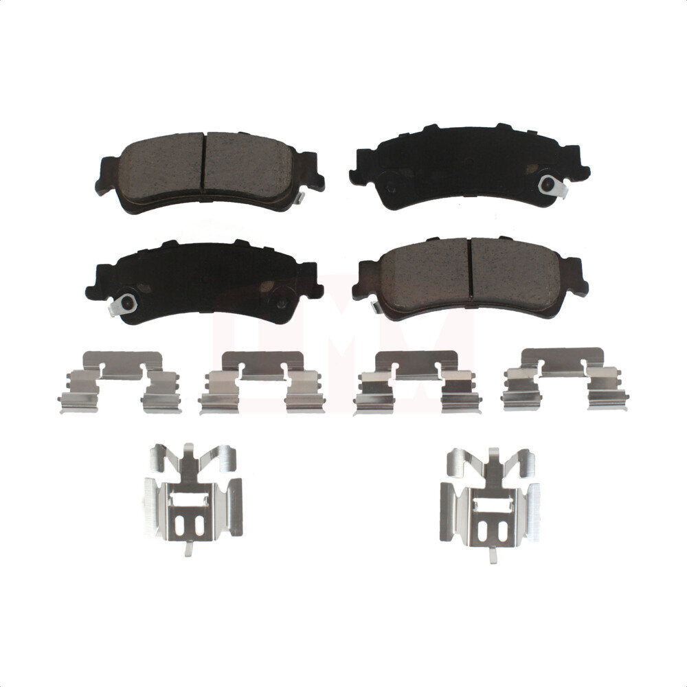 Rear Ceramic Disc Brake Pads CMX-D792 For Chevrolet Silverado 1500 GMC Sierra Cadillac DeVille Tahoe DTS Classic Suburban Astro Yukon XL 3500 Safari 60 Special by CMX