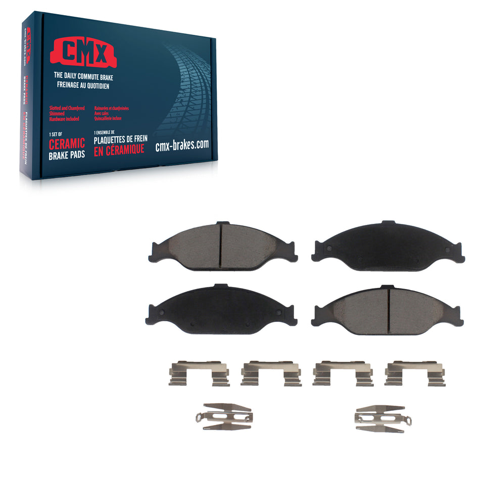 Front Ceramic Disc Brake Pads CMX-D804 For Ford Mustang