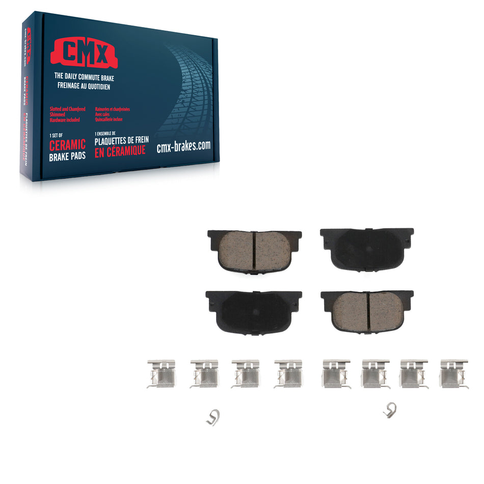 Rear Ceramic Disc Brake Pads CMX-D835 For Toyota Camry Lexus ES300 Scion tC