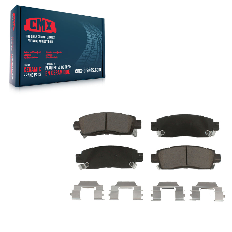Rear Ceramic Disc Brake Pads CMX-D883 For GMC Chevrolet Acadia Buick Enclave Traverse Trailblazer XL