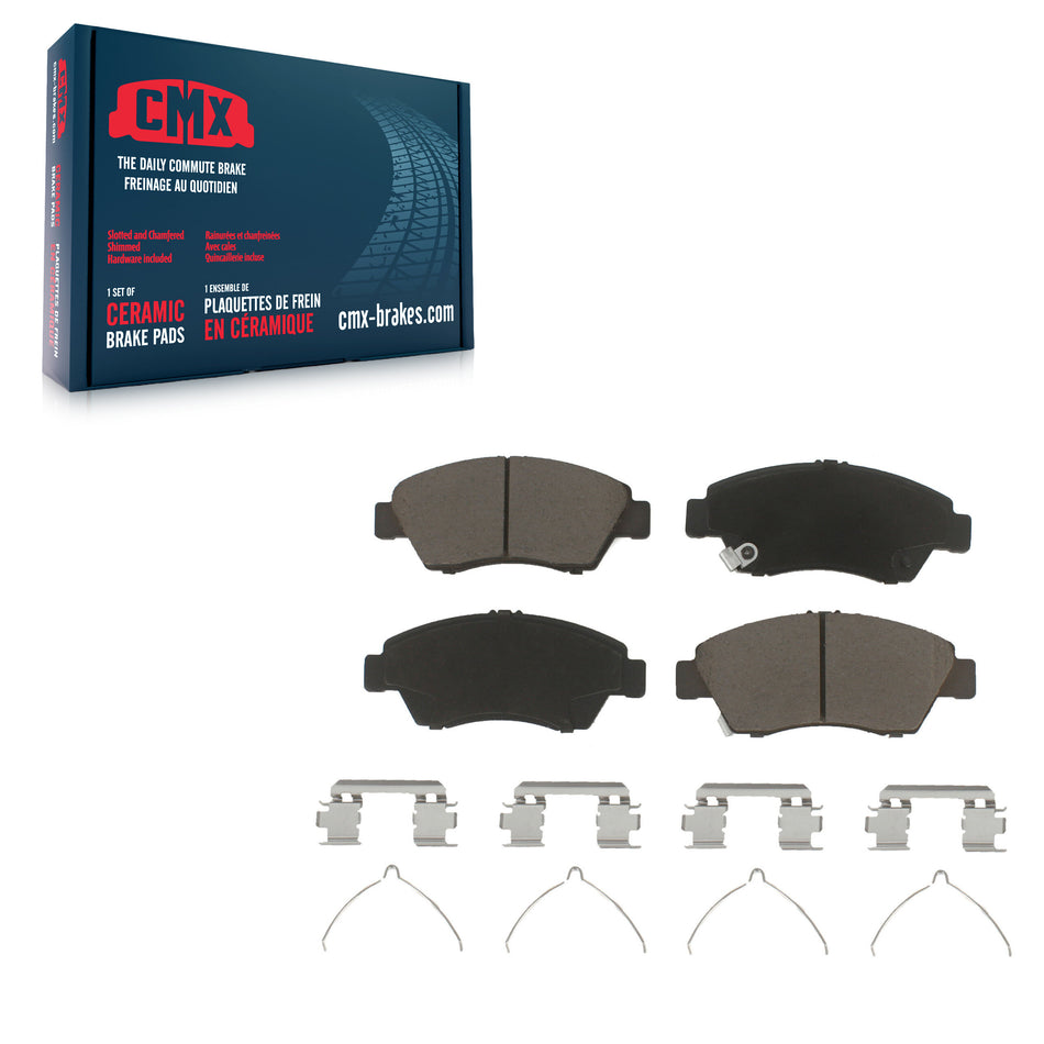 Front Ceramic Disc Brake Pads CMX-D948 For Honda Civic Fit Acura ILX RSX CR-Z del Sol