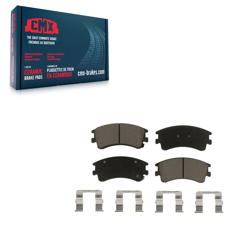 Front Ceramic Disc Brake Pads CMX-D957 For 2003-2005 Mazda 6