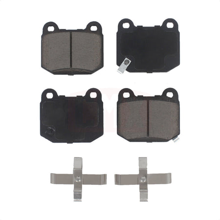 Rear Ceramic Disc Brake Pads CMX-D961 For Subaru Impreza Nissan 350Z INFINITI G35 Mitsubishi Lancer WRX STI BRZ Toyota 86 by CMX