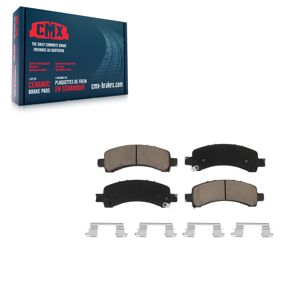 Rear Ceramic Disc Brake Pads CMX-D974A For Chevrolet Avalanche 1500 GMC Express Yukon Tahoe Savana