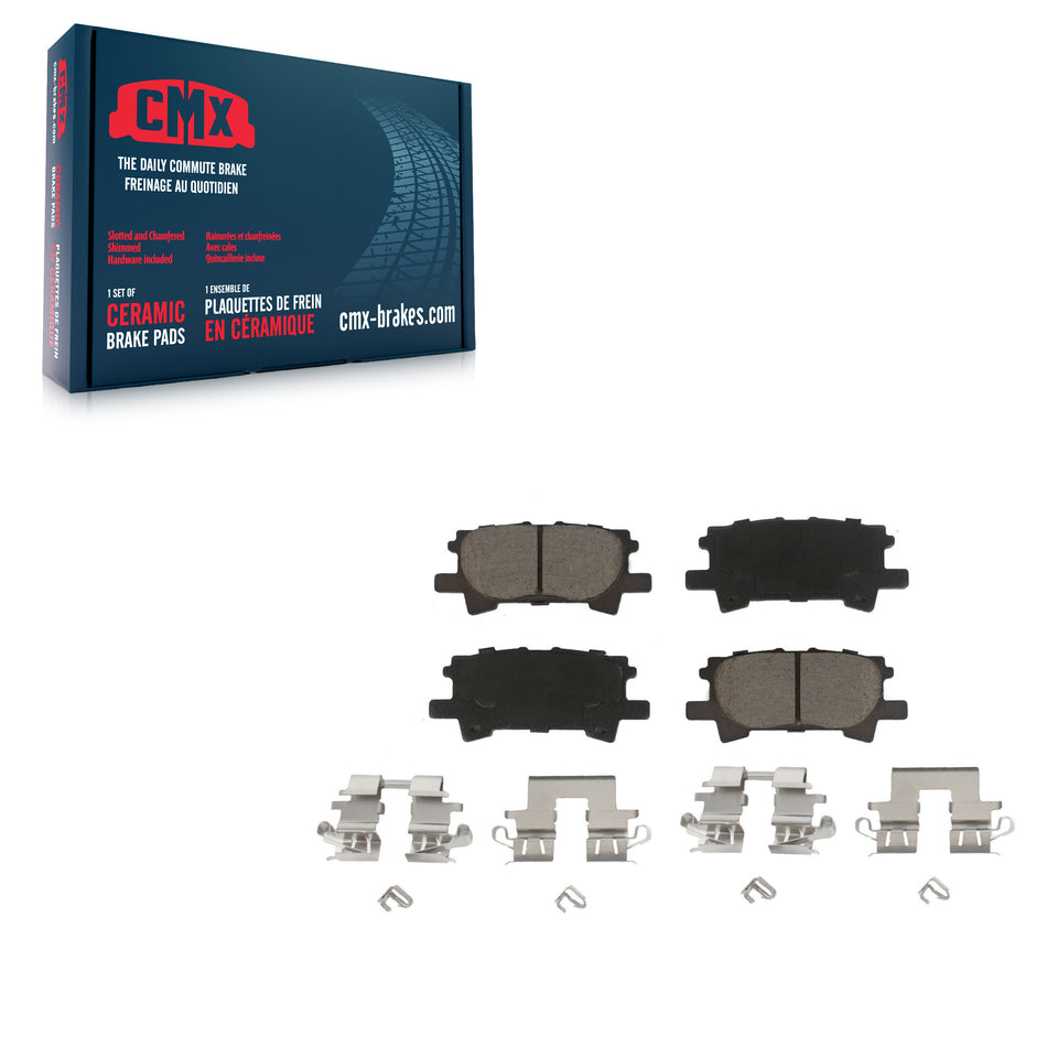 Rear Ceramic Disc Brake Pads CMX-D996 For Lexus RX350 Toyota Highlander RX330 RX400h