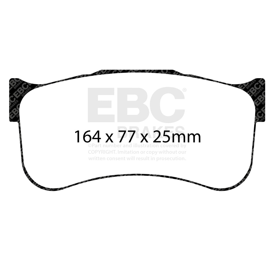 EBC Brakes Brake Pad - DP8091.25SR11