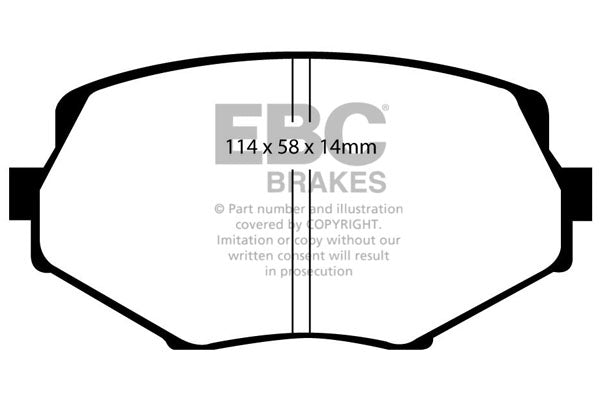 EBC Brakes Brake Pad - UD1002