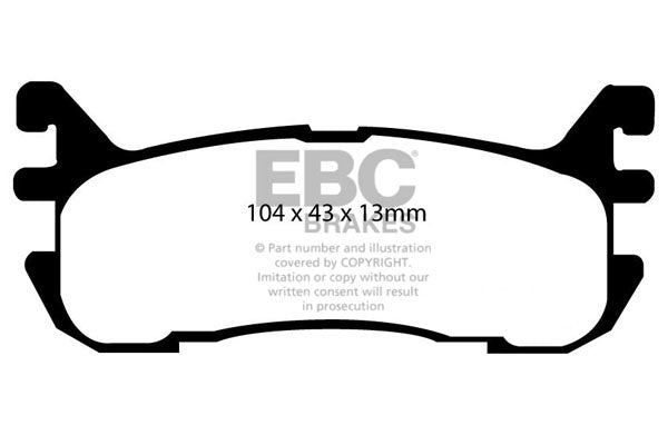 EBC Brakes Brake Pad - DP21003